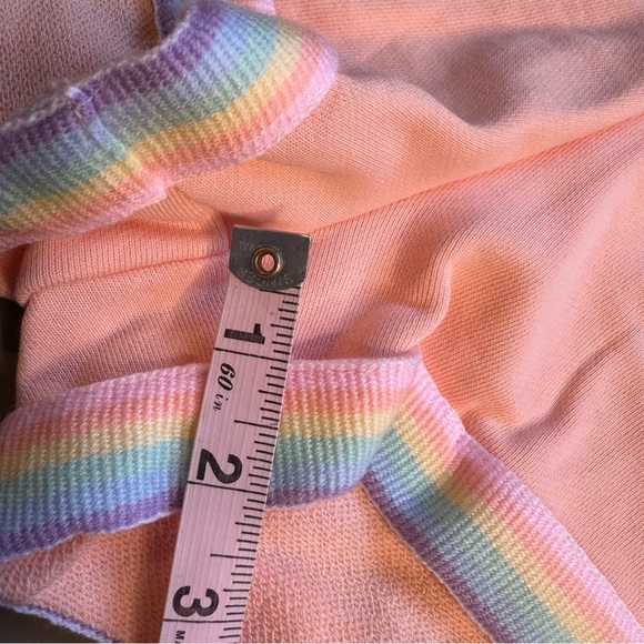 PIT USA by Stephanie Gottlieb Standard Size Pastel Pink Rainbow B15 - Picture 8 of 9